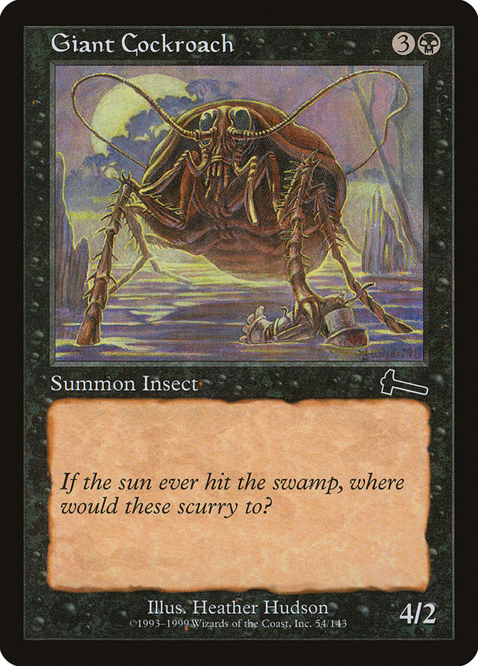 Giant Cockroach [Urza's Legacy] | Rook's Games and More