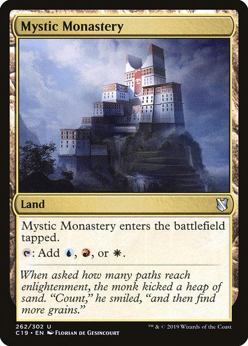 Mystic Monastery [Commander 2019] | Rook's Games and More