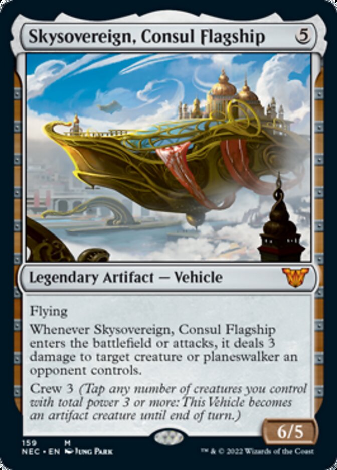 Skysovereign, Consul Flagship [Kamigawa: Neon Dynasty Commander] | Rook's Games and More