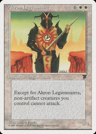 Akron Legionnaire [Chronicles] | Rook's Games and More