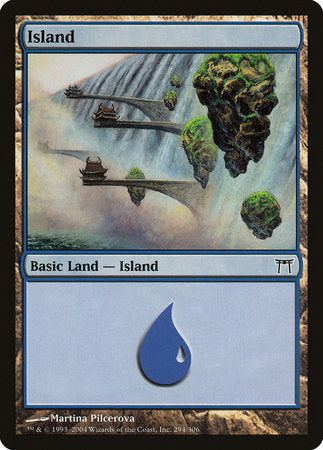 Island (294) [Champions of Kamigawa] | Rook's Games and More