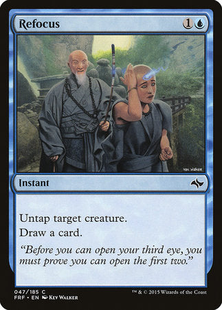 Refocus [Fate Reforged] | Rook's Games and More
