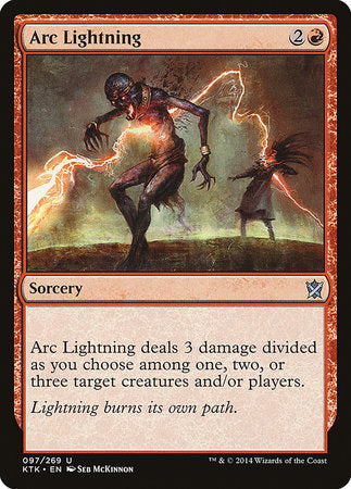 Arc Lightning [Khans of Tarkir] | Rook's Games and More