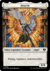 Copy (54) // Avacyn Double-Sided Token [Commander Masters Tokens] | Rook's Games and More