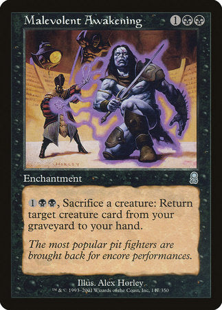 Malevolent Awakening [Odyssey] | Rook's Games and More