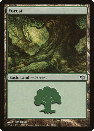 Forest (31) [Duel Decks: Garruk vs. Liliana] | Rook's Games and More