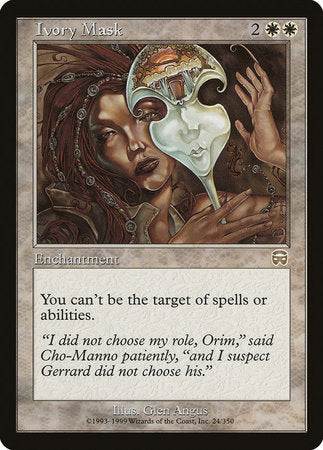 Ivory Mask [Mercadian Masques] | Rook's Games and More