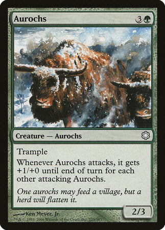 Aurochs [Coldsnap Theme Decks] | Rook's Games and More