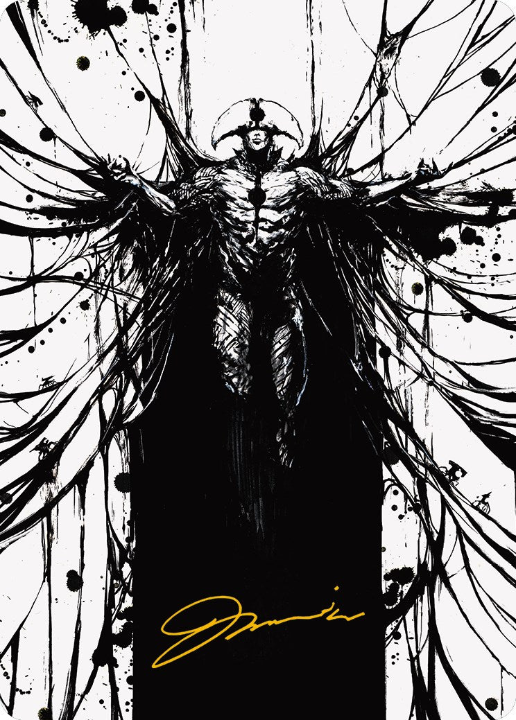Sinew Dancer Art Card (Gold-Stamped Signature) [Phyrexia: All Will Be One Art Series] | Rook's Games and More