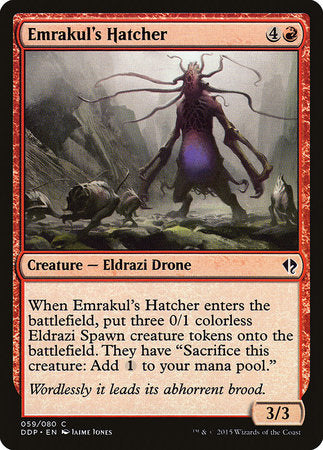 Emrakul's Hatcher [Duel Decks: Zendikar vs. Eldrazi] | Rook's Games and More