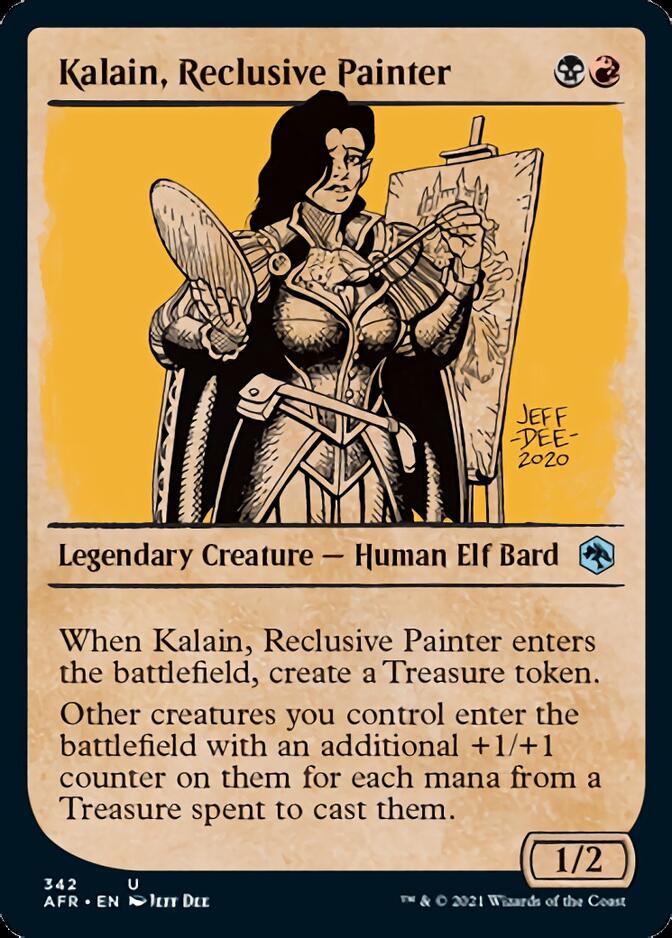 Kalain, Reclusive Painter (Showcase) [Dungeons & Dragons: Adventures in the Forgotten Realms] | Rook's Games and More