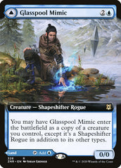 Glasspool Mimic // Glasspool Shore (Extended Art) [Zendikar Rising] | Rook's Games and More