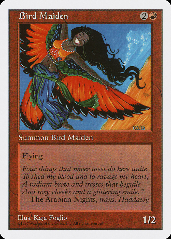 Bird Maiden [Fifth Edition] | Rook's Games and More