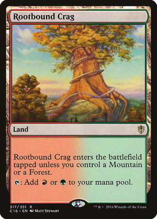 Rootbound Crag [Commander 2016] | Rook's Games and More