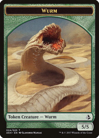 Wurm Token [Amonkhet Tokens] | Rook's Games and More