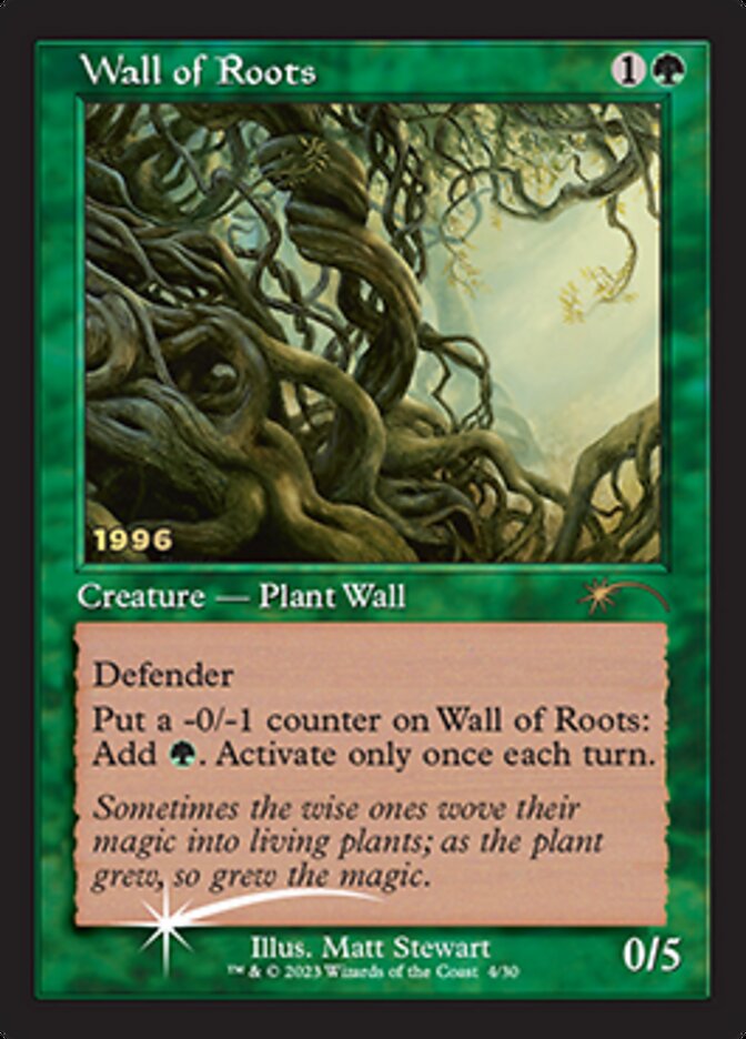 Wall of Roots [30th Anniversary Promos] | Rook's Games and More