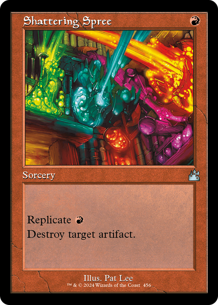 Shattering Spree (Retro Frame) [Ravnica Remastered] | Rook's Games and More