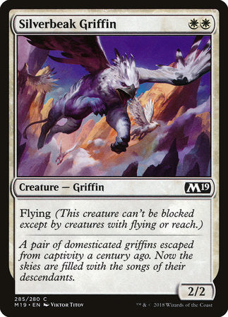 Silverbeak Griffin [Core Set 2019] | Rook's Games and More