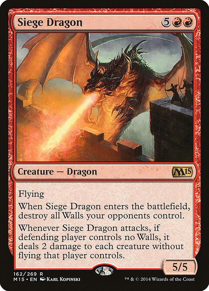 Siege Dragon [Magic 2015] | Rook's Games and More