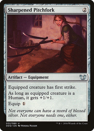 Sharpened Pitchfork [Duel Decks: Blessed vs. Cursed] | Rook's Games and More