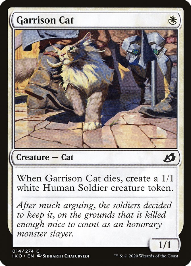 Garrison Cat [Ikoria: Lair of Behemoths] | Rook's Games and More