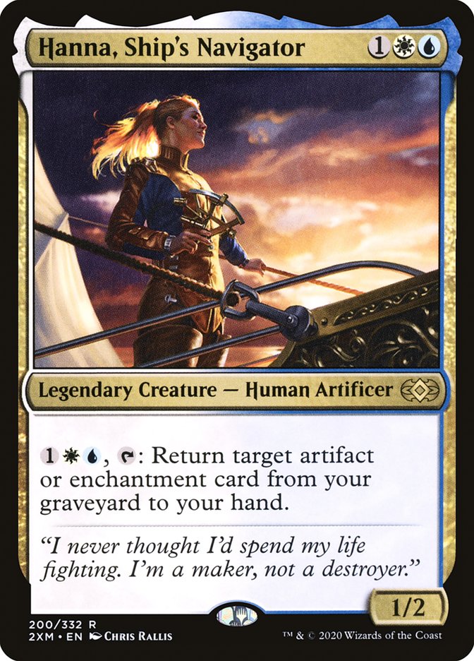 Hanna, Ship's Navigator [Double Masters] | Rook's Games and More