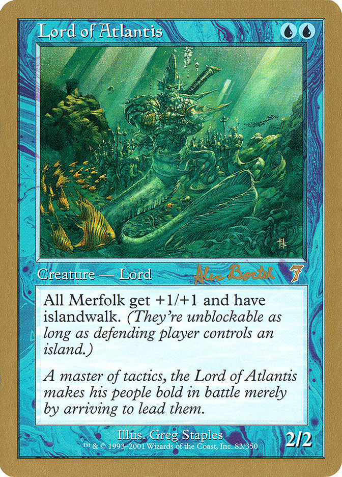 Lord of Atlantis (Alex Borteh) [World Championship Decks 2001] | Rook's Games and More