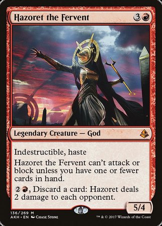 Hazoret the Fervent [Amonkhet] | Rook's Games and More