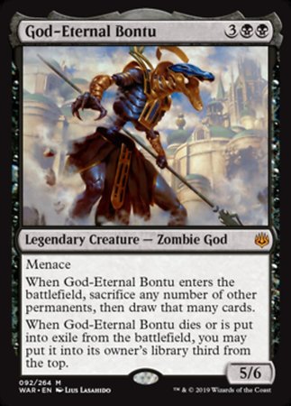 God-Eternal Bontu [War of the Spark] | Rook's Games and More