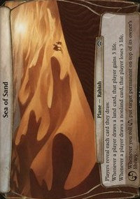 Sea of Sand (Planechase) [Planechase Planes] | Rook's Games and More