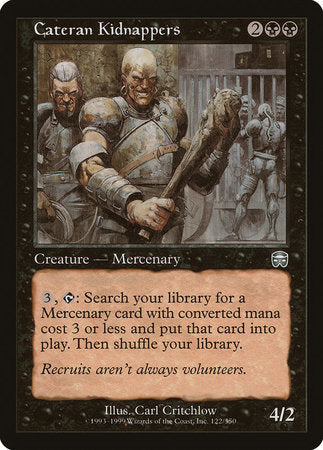 Cateran Kidnappers [Mercadian Masques] | Rook's Games and More