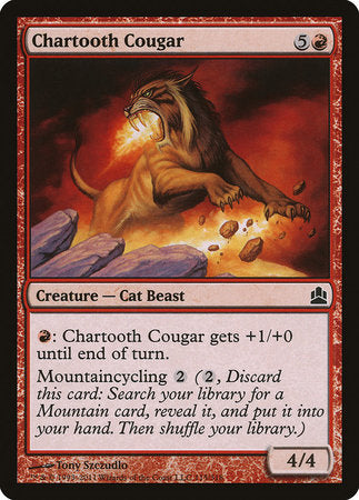 Chartooth Cougar [Commander 2011] | Rook's Games and More