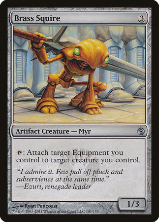 Brass Squire [Mirrodin Besieged] | Rook's Games and More