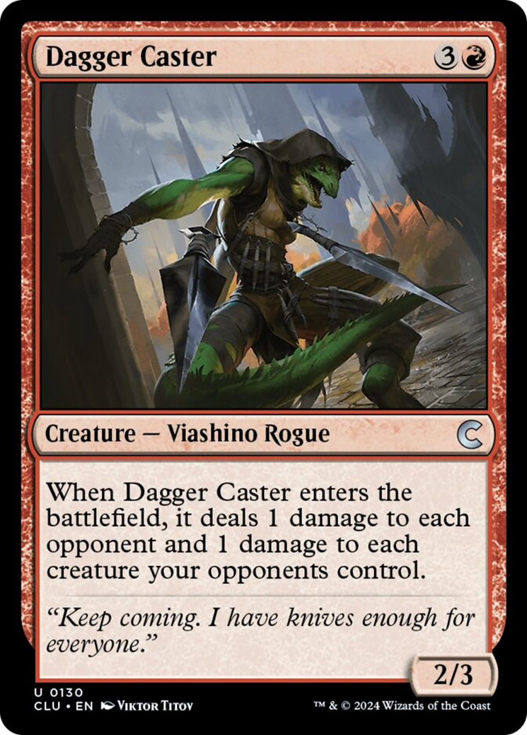 Dagger Caster [Ravnica: Clue Edition] | Rook's Games and More