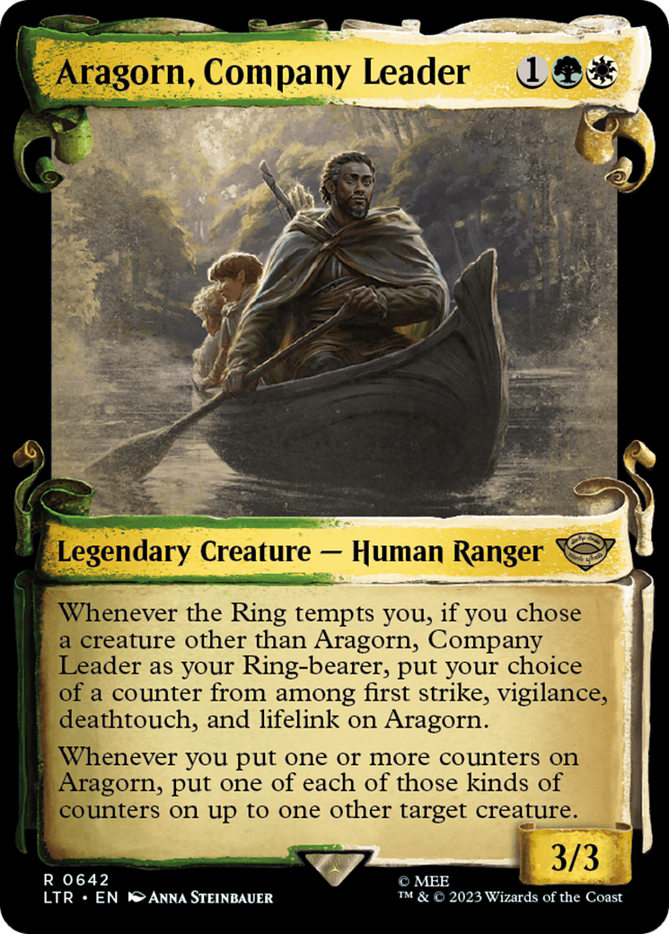 Aragorn, Company Leader [The Lord of the Rings: Tales of Middle-Earth Showcase Scrolls] | Rook's Games and More