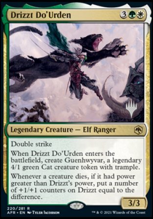 Drizzt Do'Urden (Promo Pack) [Dungeons & Dragons: Adventures in the Forgotten Realms Promos] | Rook's Games and More