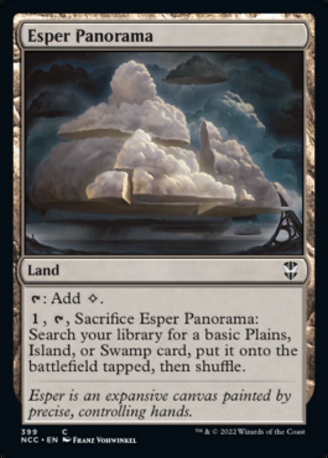 Esper Panorama [Streets of New Capenna Commander] | Rook's Games and More