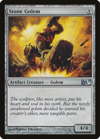 Stone Golem [Magic 2011] | Rook's Games and More