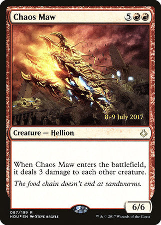 Chaos Maw [Hour of Devastation Promos] | Rook's Games and More