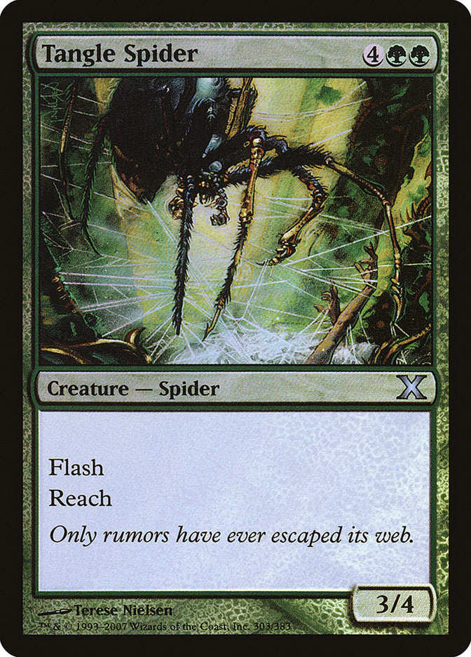 Tangle Spider (Premium Foil) [Tenth Edition] | Rook's Games and More