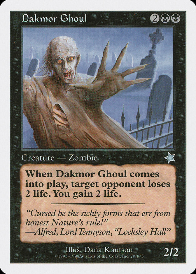 Dakmor Ghoul [Starter 1999] | Rook's Games and More