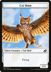 Cat Bird // Faerie Double-Sided Token [Starter Commander Decks] | Rook's Games and More