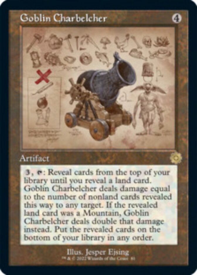 Goblin Charbelcher (Retro Schematic) [The Brothers' War Retro Artifacts] | Rook's Games and More