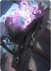 Skyclave Shade Art Card [Zendikar Rising Art Series] | Rook's Games and More