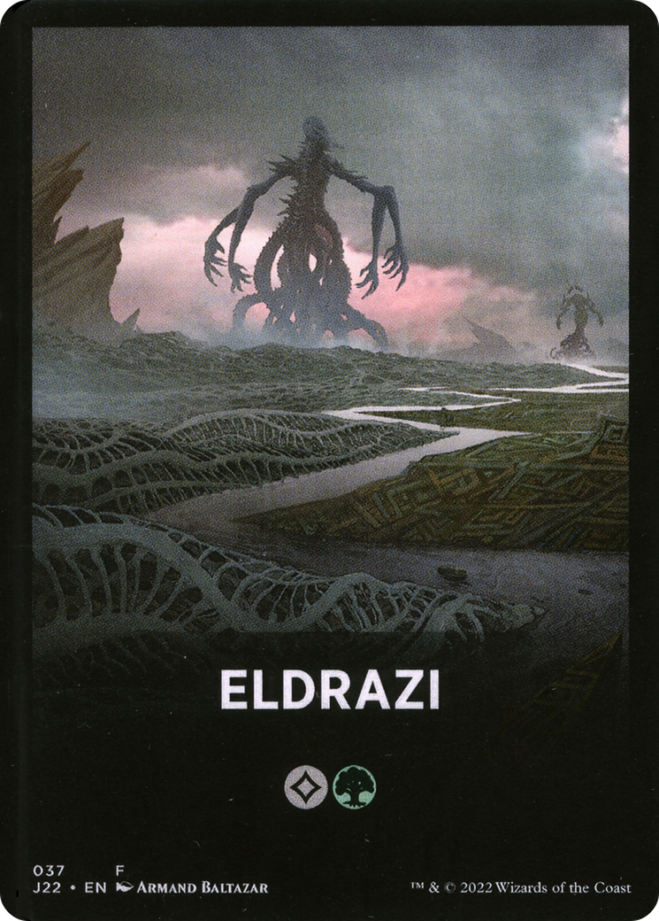 Eldrazi Theme Card [Jumpstart 2022 Front Cards] | Rook's Games and More