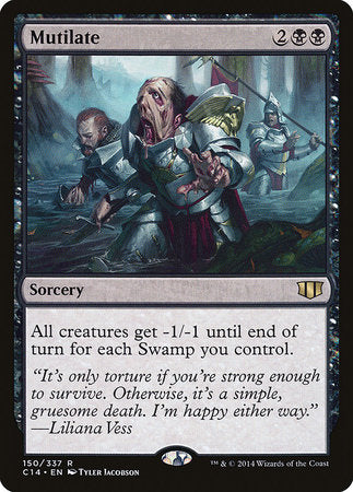 Mutilate [Commander 2014] | Rook's Games and More