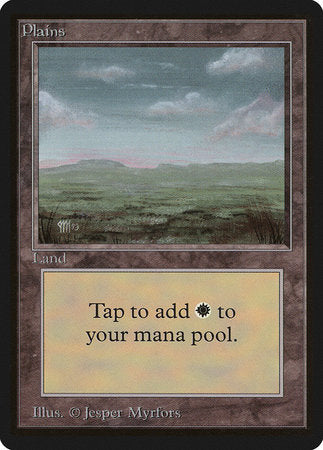 Plains (C) [Limited Edition Beta] | Rook's Games and More