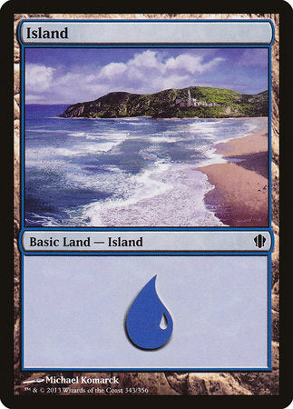 Island (343) [Commander 2013] | Rook's Games and More