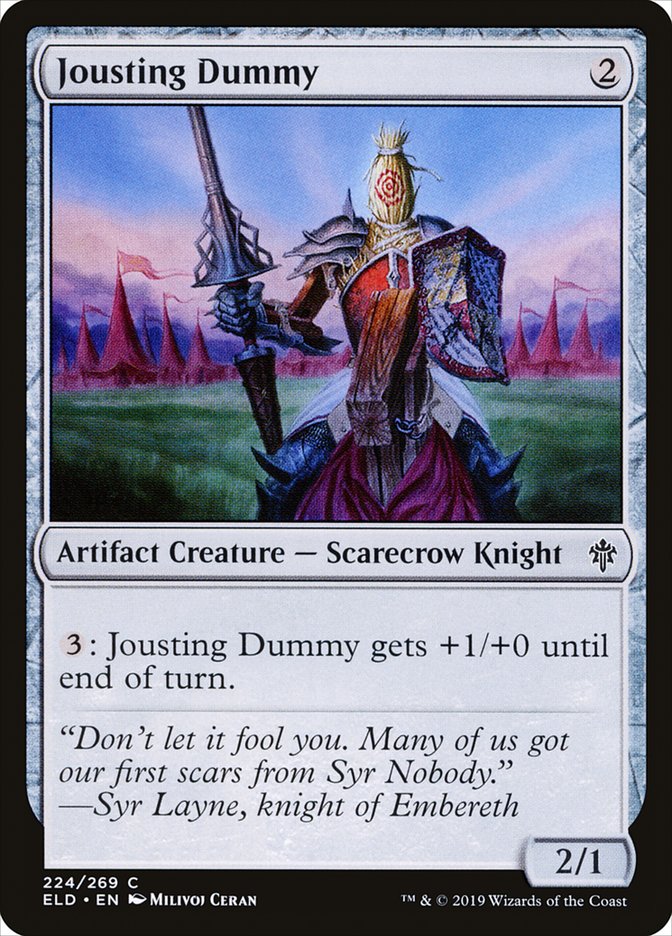 Jousting Dummy [Throne of Eldraine] | Rook's Games and More