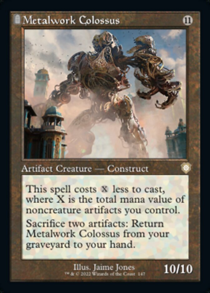 Metalwork Colossus (Retro) [The Brothers' War Commander] | Rook's Games and More